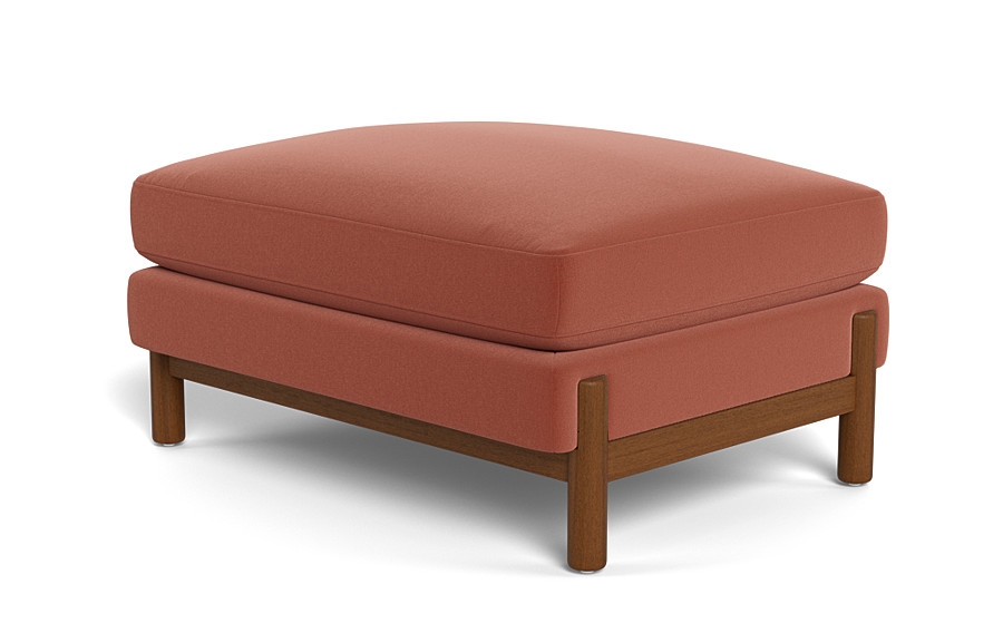 Oslo Rectangle Ottoman, Down alternative fill - Image 1