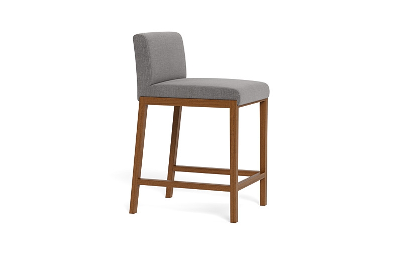 Callen Wood Framed Upholstered Stool - Image 1