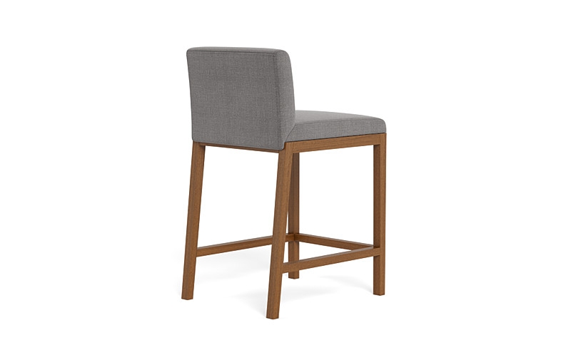 Callen Wood Framed Upholstered Stool - Image 4