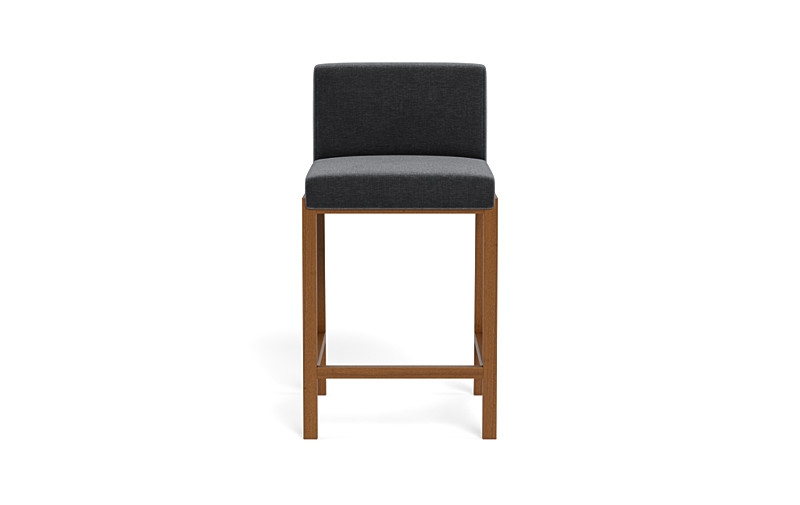 Callen Wood Framed Upholstered Stool - Image 0