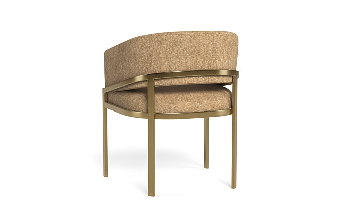 Mina Metal Framed Upholstered Chair - Image 2