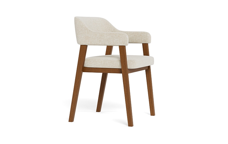 Selene Wood Framed Upholstered Chair - Image 4