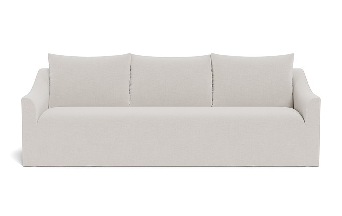 Dixon Slipcovered 3-Seat Sofa - Image 0