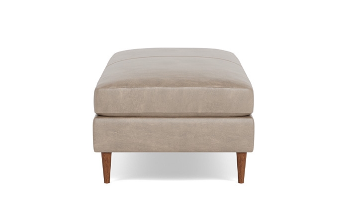 Sloan Leather Ottoman - Image 4