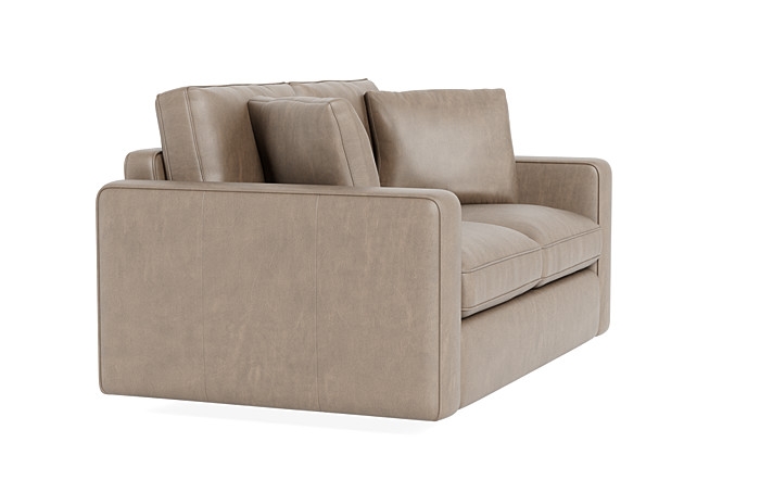 James Leather Loveseat - Image 2
