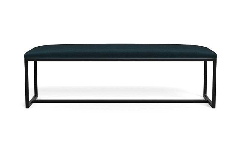 Fritz Metal Framed Upholstered Bench - Image 0