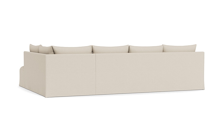 Dixon Slipcovered 4-Seat Right Bumper Sectional - Image 2