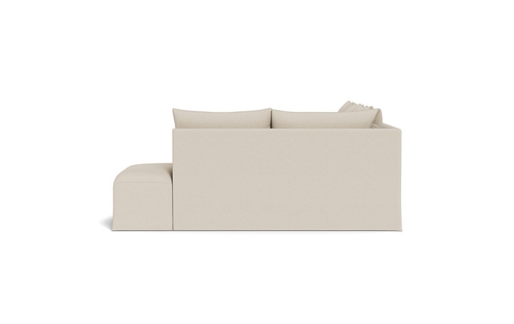 Dixon Slipcovered 4-Seat Right Bumper Sectional - Image 1