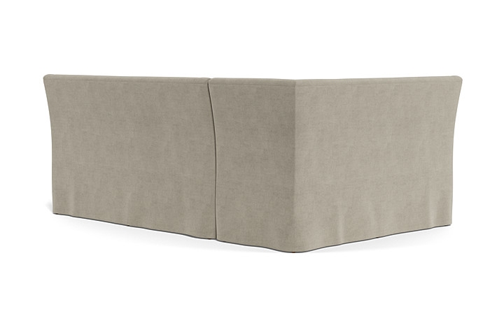 Dorian Slipcovered Left Banquette - Image 2