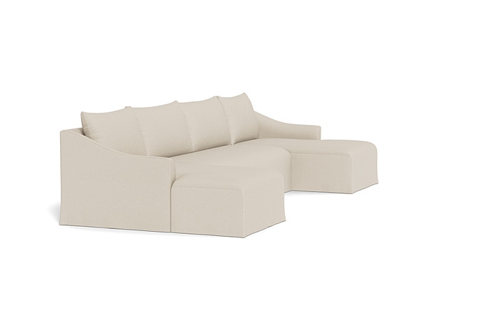 Dixon 3-Piece 4-Seat U Chaise Sectional - Image 4