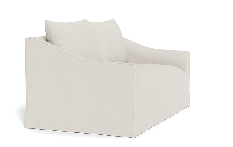 Dixon Slipcovered Loveseat - Image 1