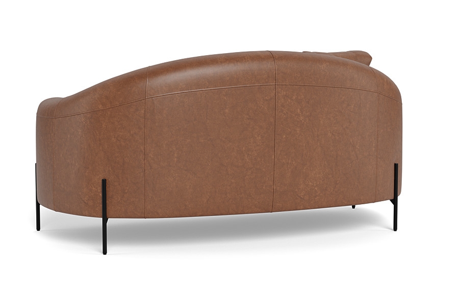 Fiona Leather Loveseat - Image 3