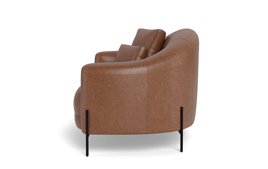 Fiona Leather Loveseat - Image 4