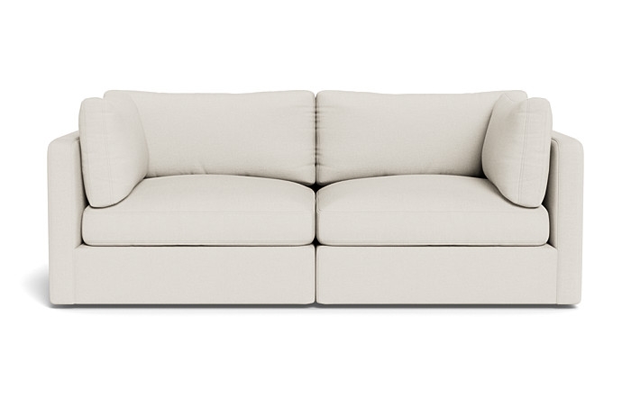 Tatum Modular Fabric Loveseat - Image 0