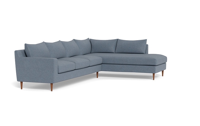 Sloan 4-Seat  Bumper Sectional - Image 3