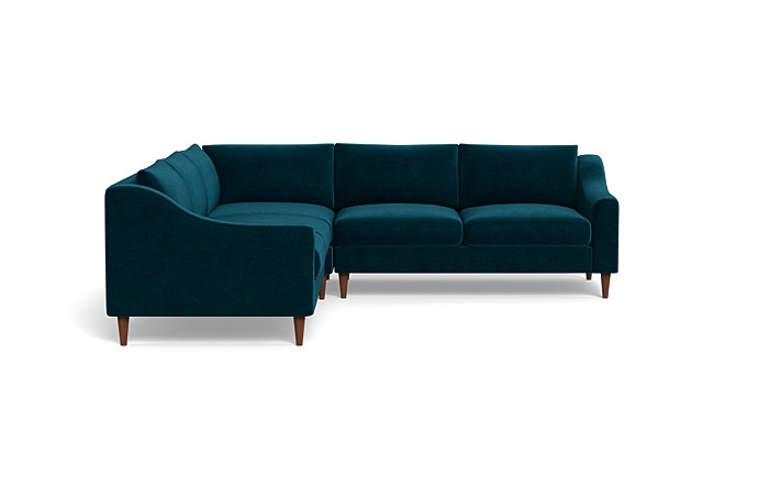 Saylor Slope Arm Corner 4-Seat Sectional Sofa - Image 0