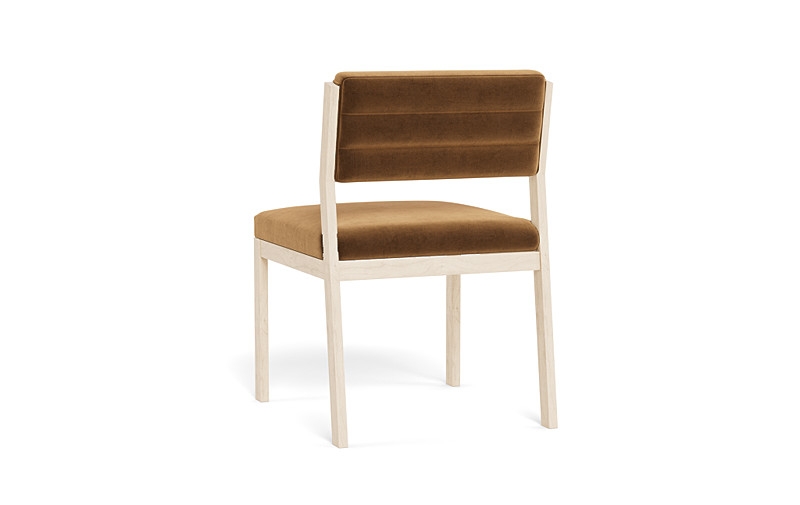 Nora Upholstered Armless Chair - Image 1