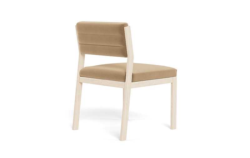Nora Upholstered Armless Chair - Image 1