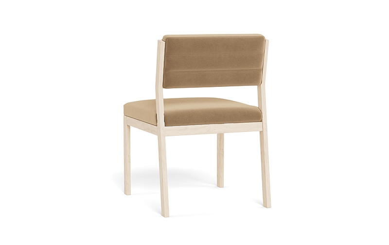 Nora Upholstered Armless Chair - Image 4