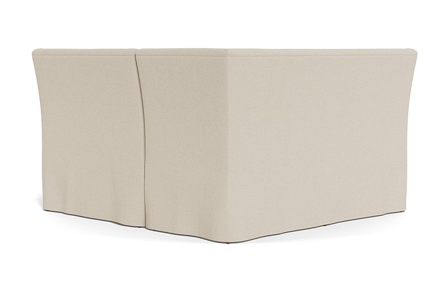 Dorian Slipcovered Petite Left Banquette - Image 3