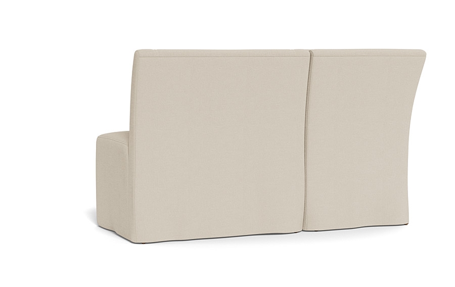 Dorian Slipcovered Petite Left Banquette - Image 4
