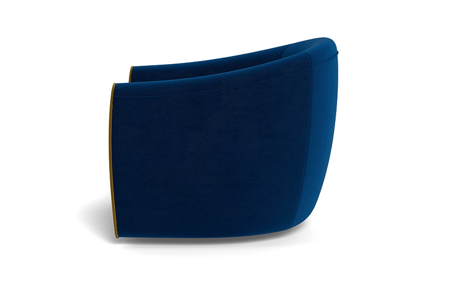 Lawson Swivel Chair with Contrast Piping - Image 1