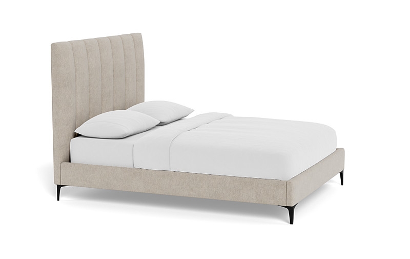 Lowen Upholstered Bed with Tufting Option - Image 1