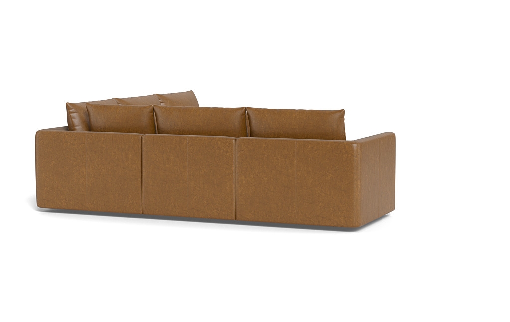 Beckham Leather Modular 4-Seat Corner Sectional - Image 4
