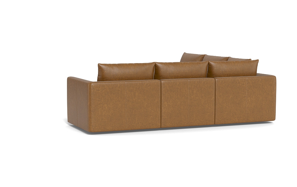 Beckham Leather Modular 4-Seat Corner Sectional - Image 2
