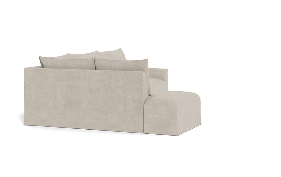Dixon Slipcovered 3-Seat Left Bumper Sectional - Image 4