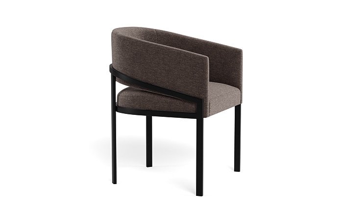 Mina Metal Framed Upholstered Chair - Image 2