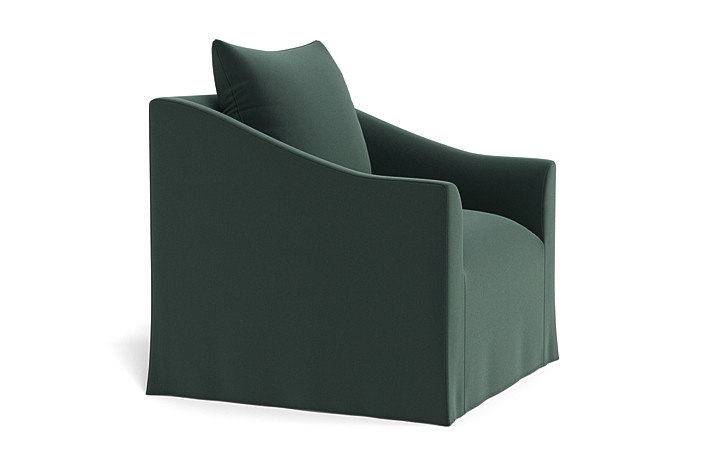 Dixon Slipcovered Accent Chair - Image 1