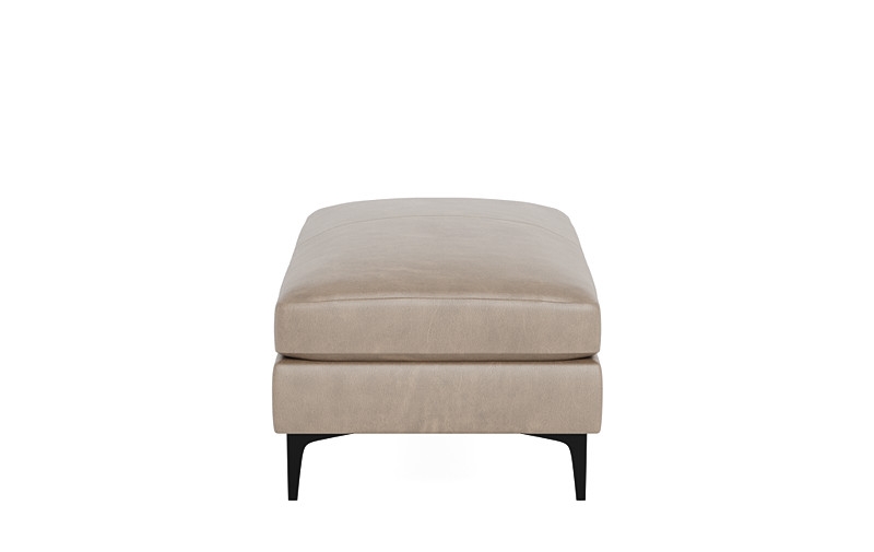 Sloan Leather Storage Ottoman - Image 3