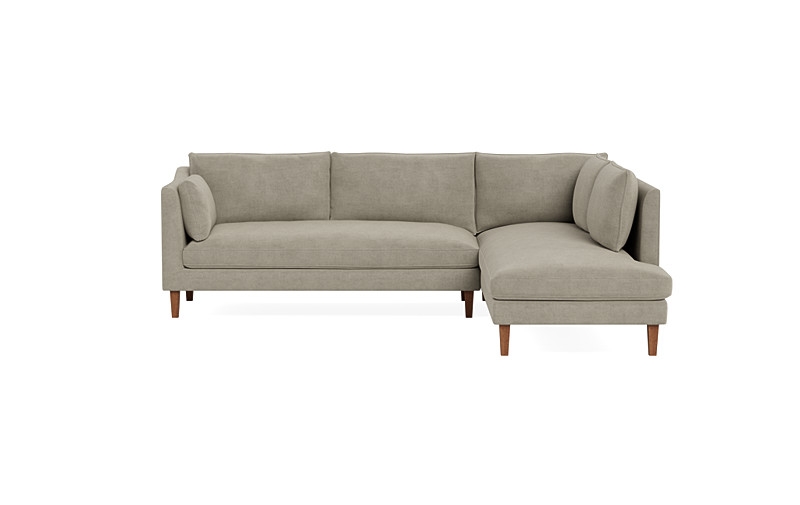 Caitlin 3-Seat  Bumper Sectional by The Everygirl® - Image 0