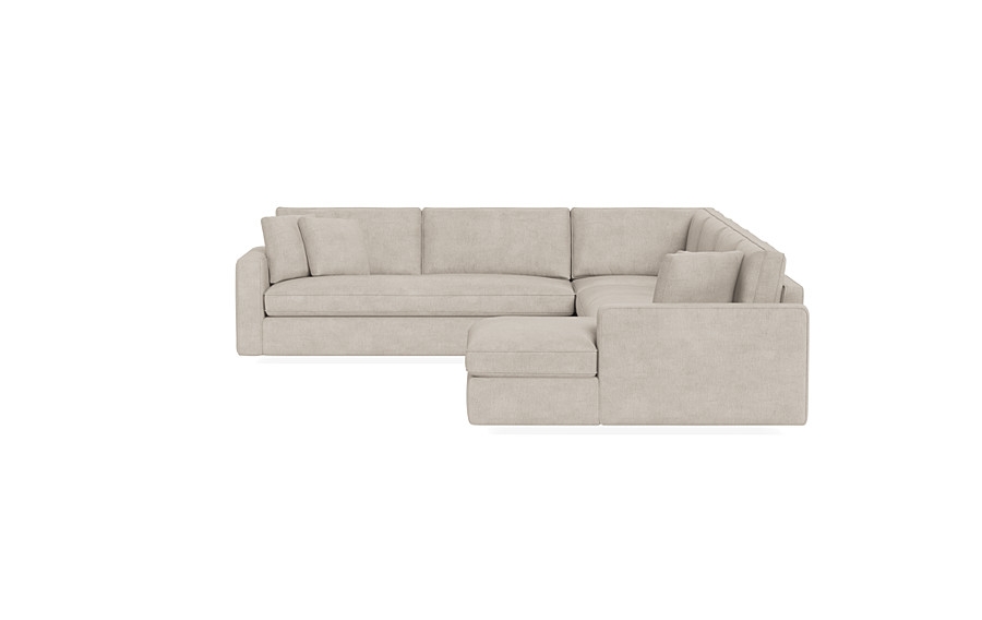 James 4-Piece 5-Seat Corner Chaise Sectional Right - Image 3