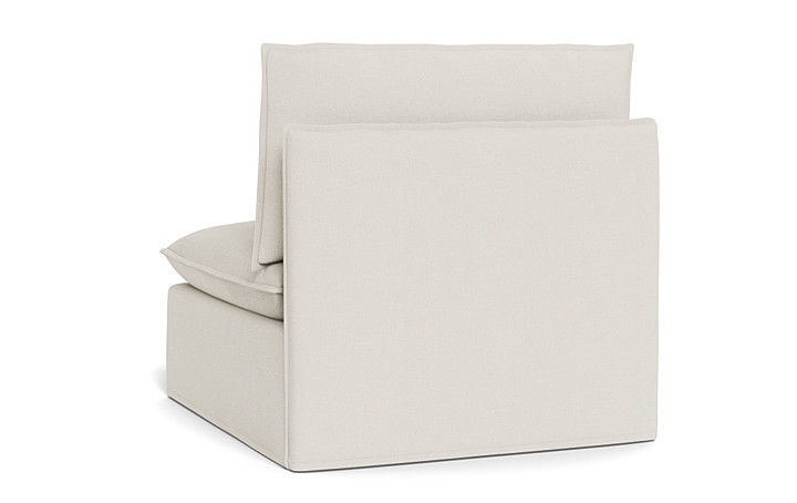 Josie Slipcovered Modular Armless Sofa Unit - Image 3