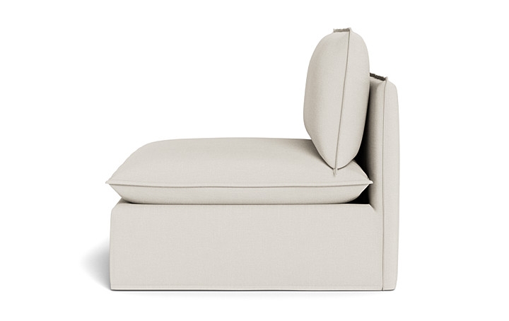 Josie Slipcovered Modular Armless Sofa Unit - Image 2