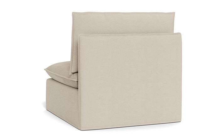 Josie Slipcovered Modular Armless Sofa Unit - Image 1