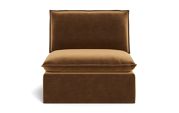 Josie Slipcovered Modular Armless Sofa Unit - Image 0