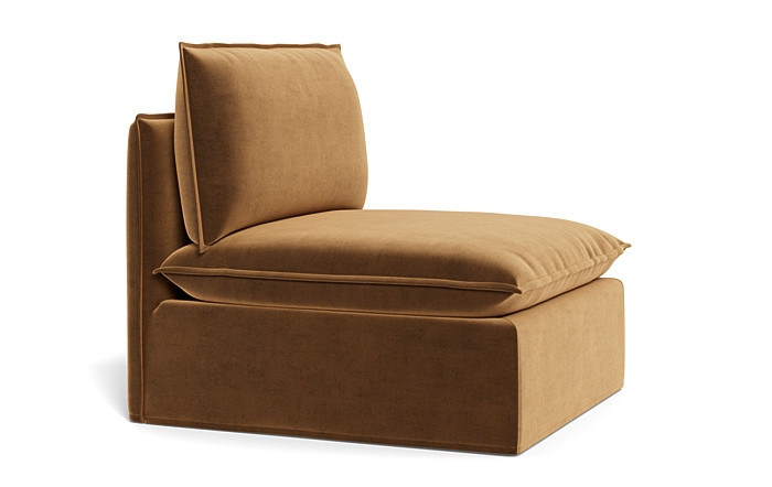 Josie Slipcovered Modular Armless Sofa Unit - Image 3
