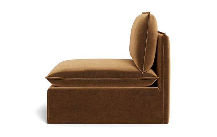 Josie Slipcovered Modular Armless Sofa Unit - Image 2