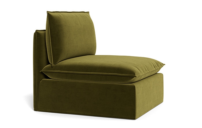 Josie Slipcovered Modular Armless Sofa Unit - Image 2