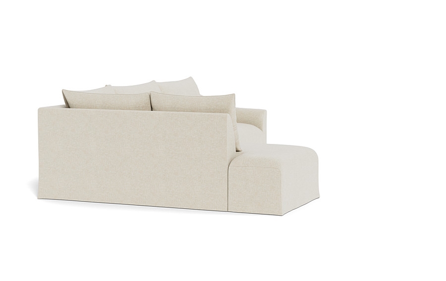 Dixon Slipcovered 3-Seat Left Bumper Sectional - Image 3