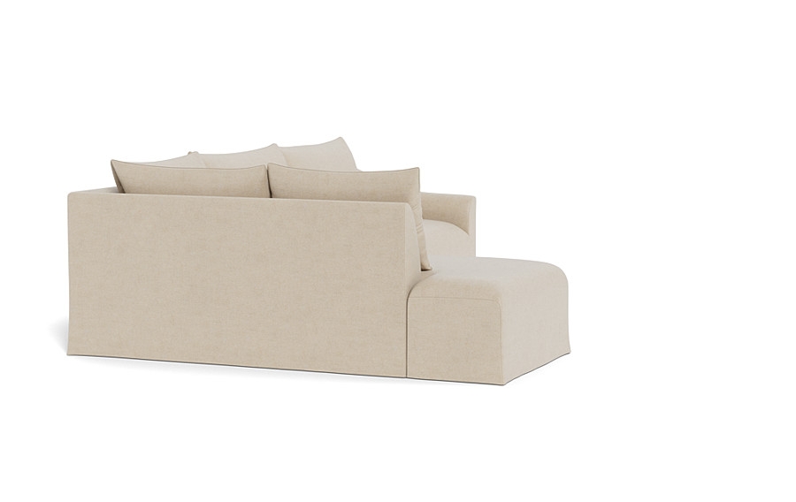 Dixon Slipcovered 3-Seat Left Bumper Sectional - Image 2