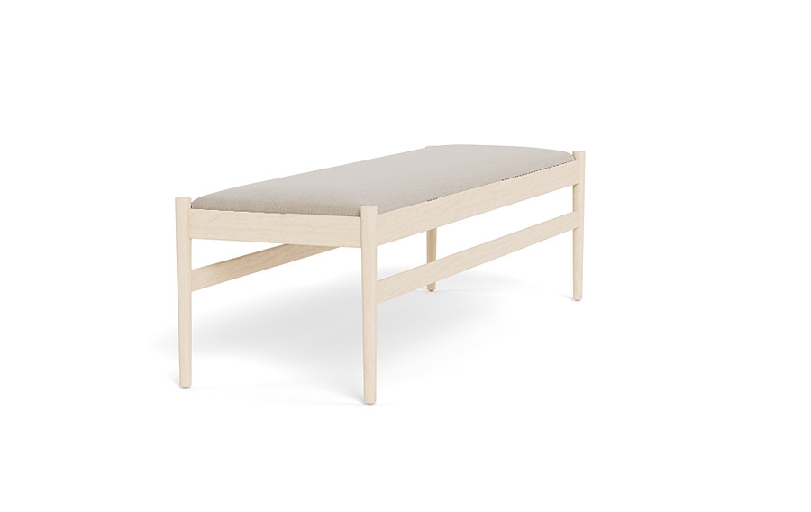 Turner Wood Framed Upholstered Bench - Image 3