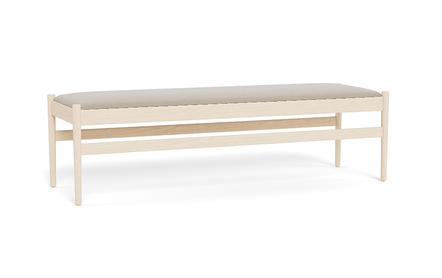 Turner Wood Framed Upholstered Bench - Image 4