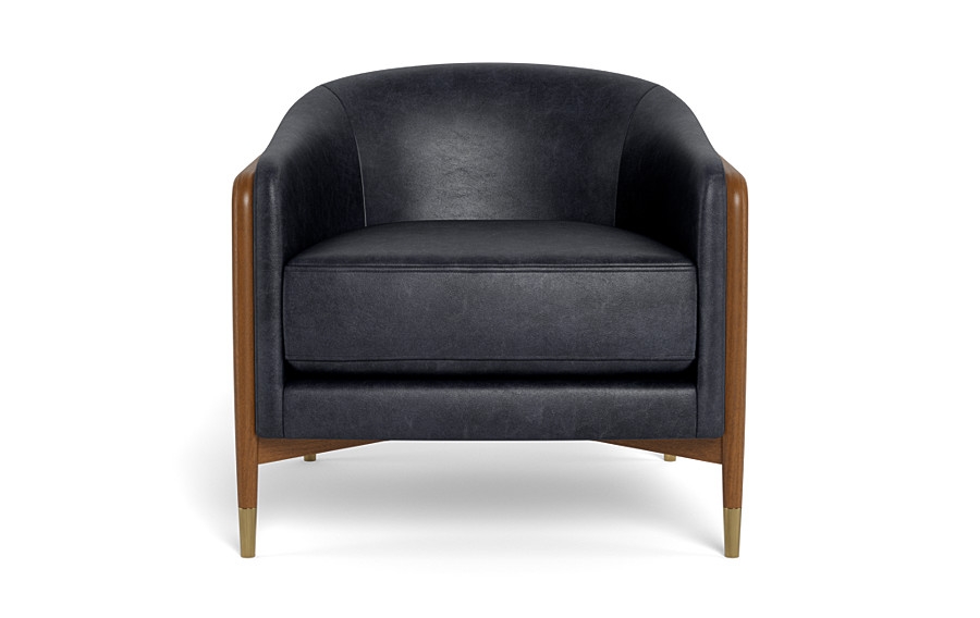 Blake Leather Accent Chair - Image 0
