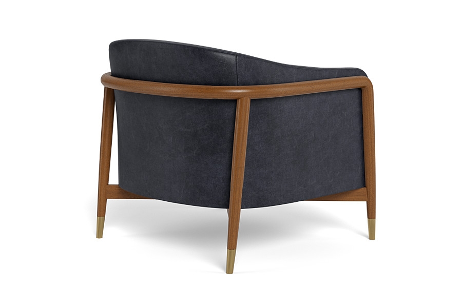 Blake Leather Accent Chair - Image 2