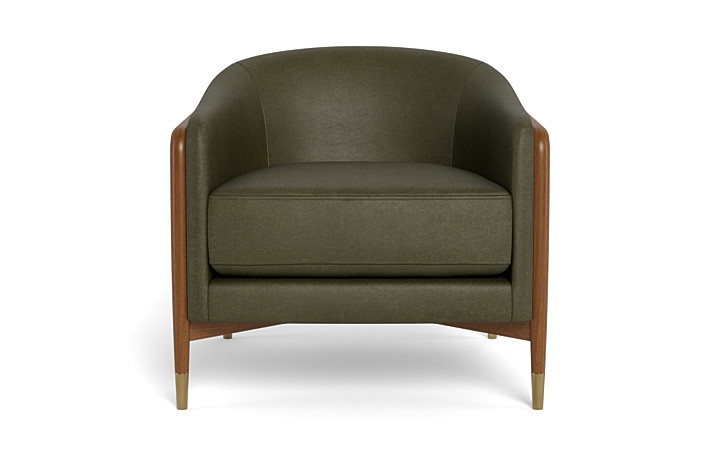Blake Leather Accent Chair - Image 0