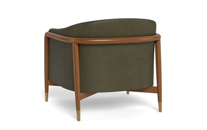 Blake Leather Accent Chair - Image 3